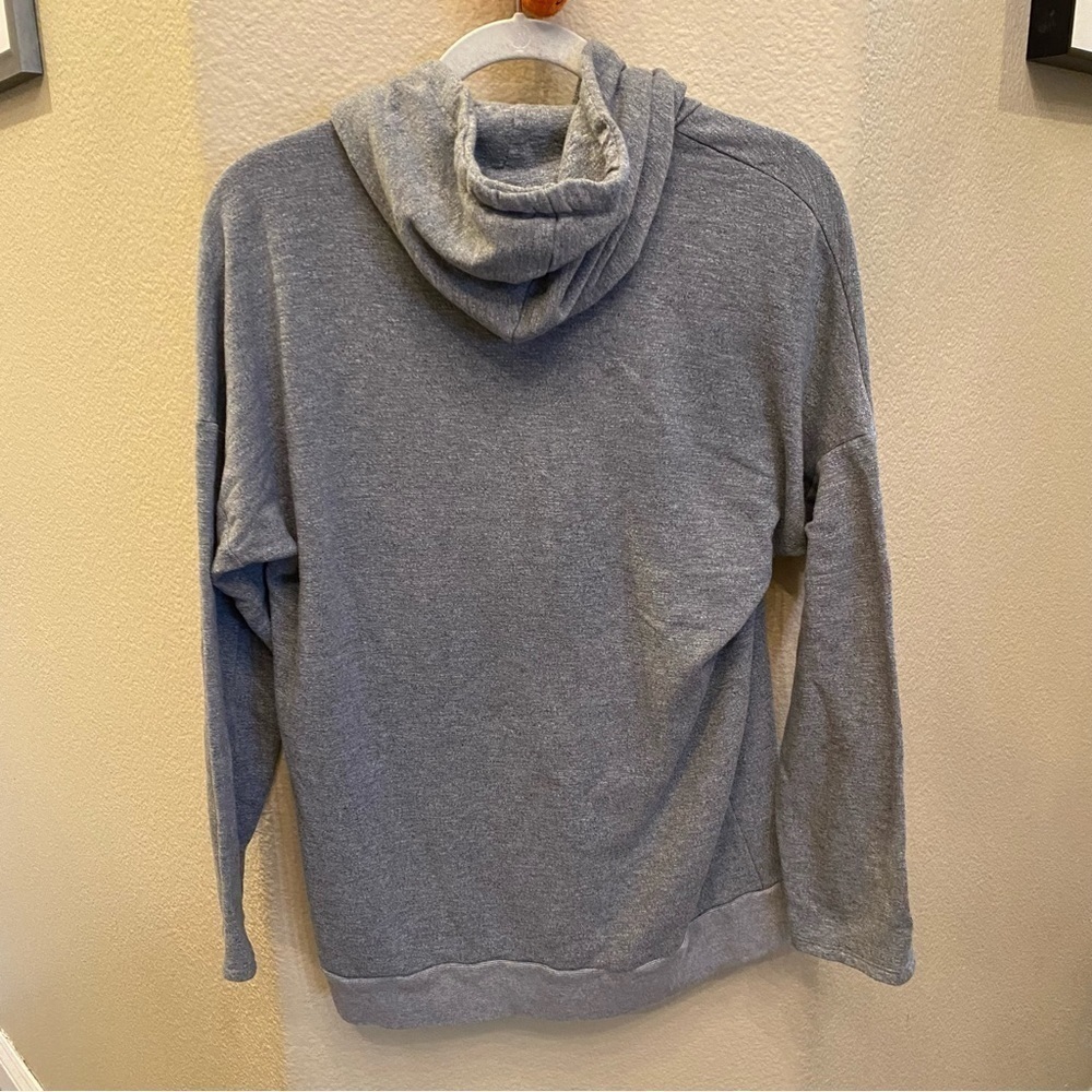 STATESIDE Women Gray Soft Hoodie Top Size Large - Picture 7 of 8